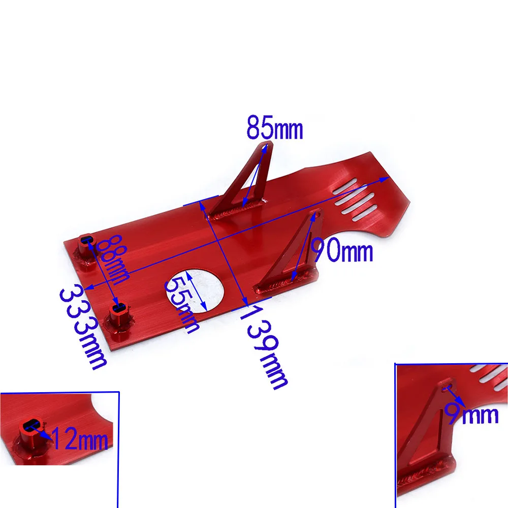 Engine guard Engine guard protect plate alloy bash plate aluminum skidplat for pit bikea atomik crf50 crf70 klx110