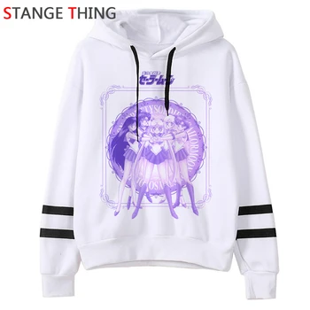 

Sailor Moon Harajuku Kawaii Cartoon Hoodies Women Ullzang Cute Anime Funny Graphic Sweatshirt Aesthetic 90s Warm Hoody Female