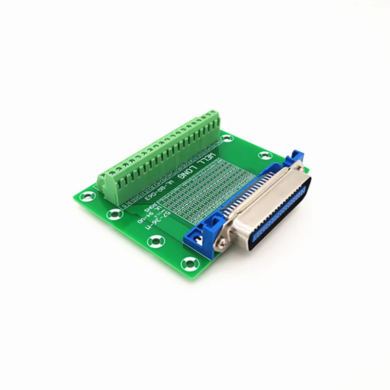 57 серия 36-Pin 0,08" Мужской коннектор Breakout Board