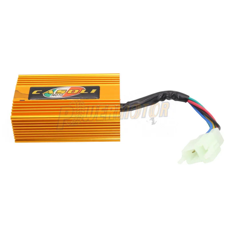 Мотоцикл 6Pin гоночный AC CDI для CG125 150 200 250cc грязи питбайк ATV Quad Багги скутер замена зажигания аксессуары