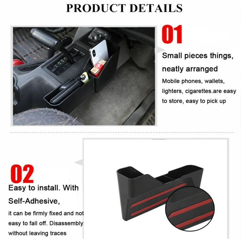 

Multi-function Car Storage Box For Jeep Wrangler TJ 1997-2006 Interior Accessories Car Gear Storage Box Organizer