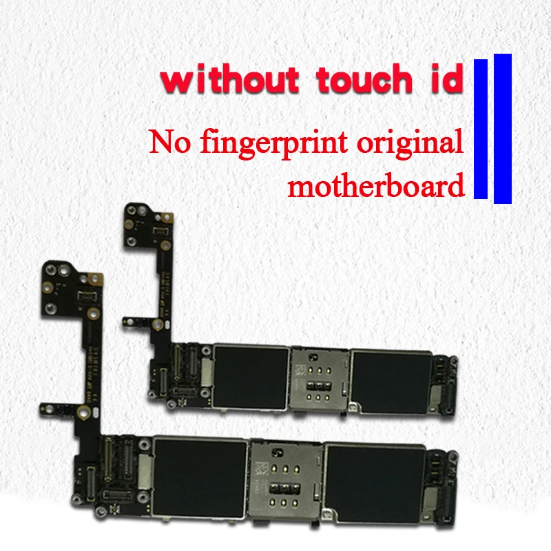 Полностью разблокированная для iPhone 6 S 6 S материнская плата с/без Touch ID, оригинальная для iPhone 6S материнская плата с полным чипом, 16 ГБ 32 г 64 г