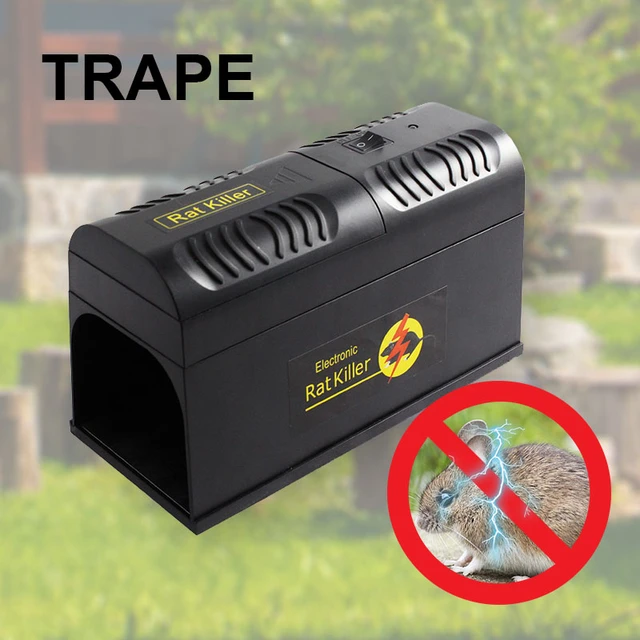 Piège à rats électrique, Monténégro de souris, attrape-rongeurs, haute  tension, lutte antiparasitaire pour animaux - AliExpress