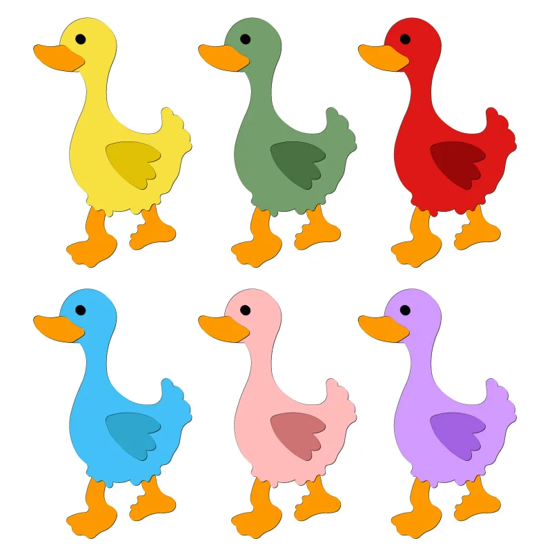 

New duck Wooden Die Scrapbooking N156 Cutting Dies Multiple Sizes Compatible With Most Die Cutting Machines