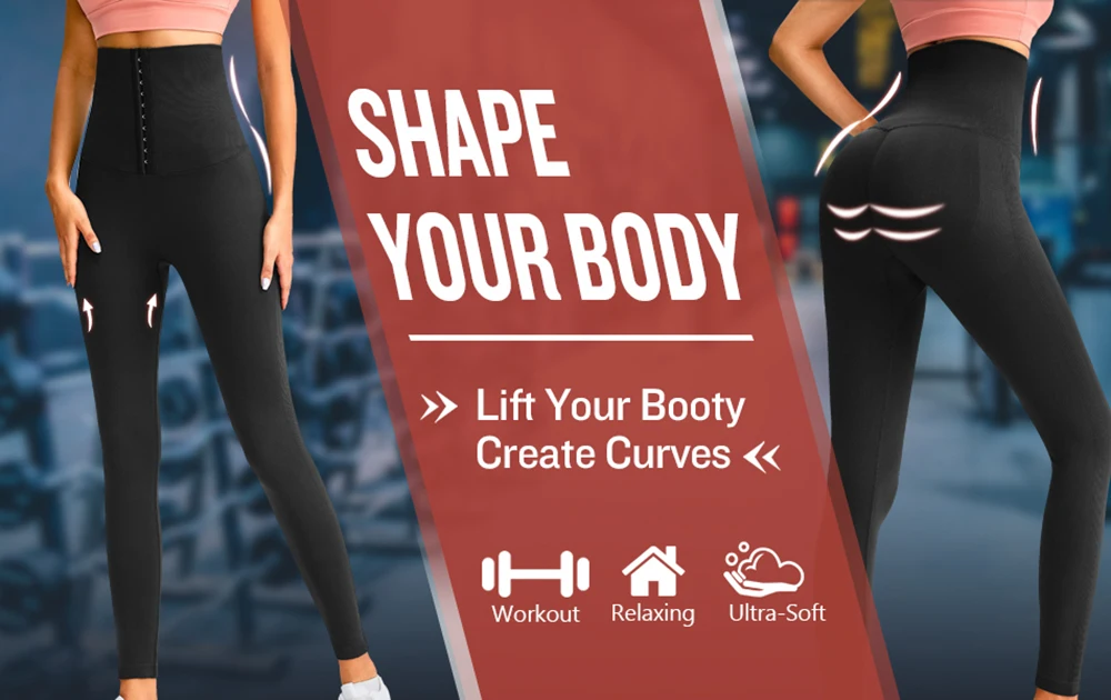 HerBose High Waisted Leggings for Women Tummy Control