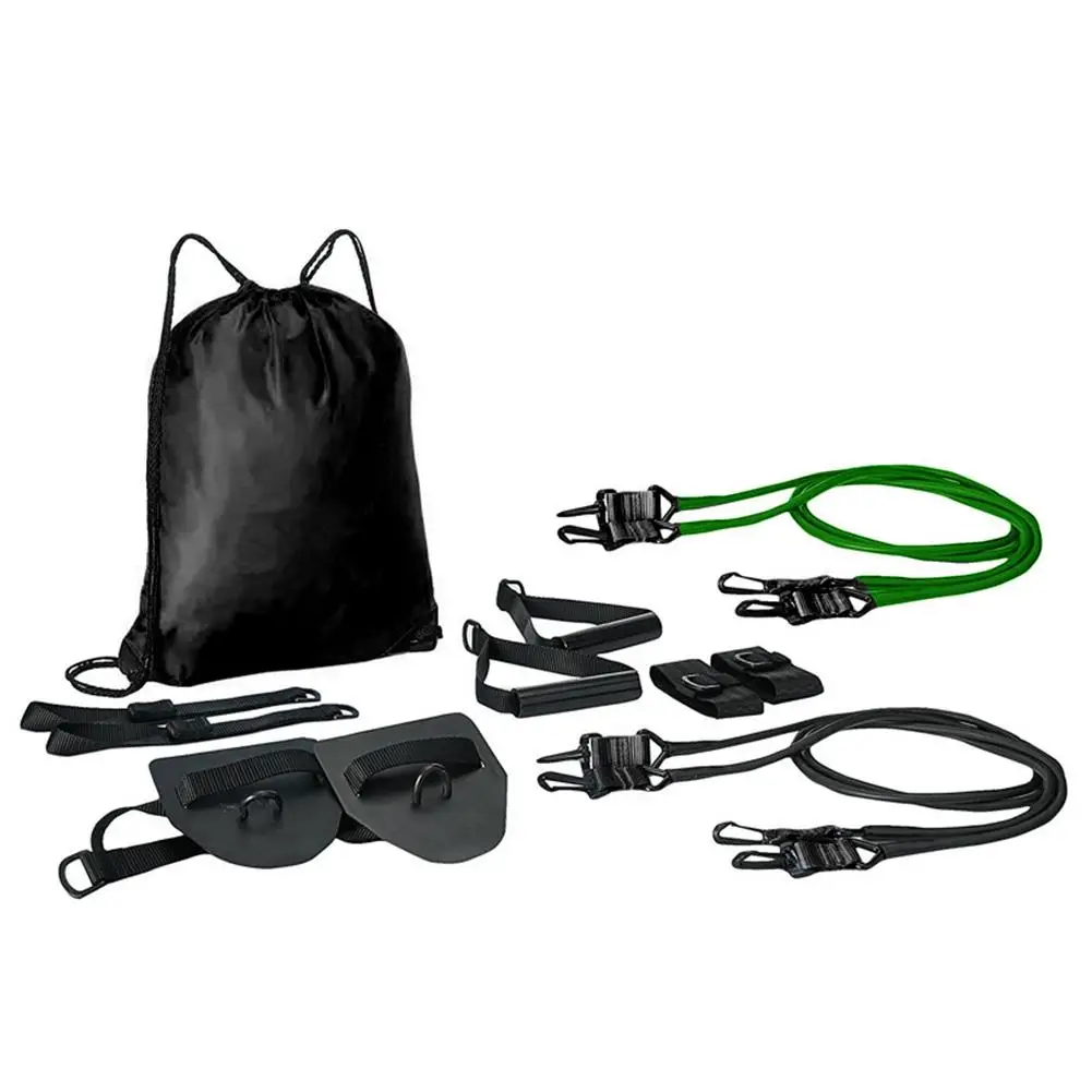 

Advanced Swim Training Set Non-Slipping Muscles Strengthening Webbed Gloves Swim Trainer Set