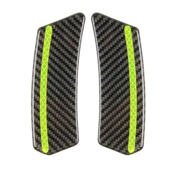 

Pair Universal Reflective Car Side Stickers Outer Carbon Fiber Marker Trim Auto L41C