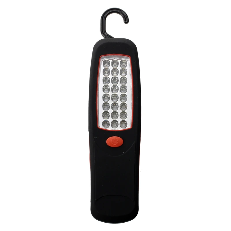 

24 LED Work Light Hook Hanging Emergency Battery - Black