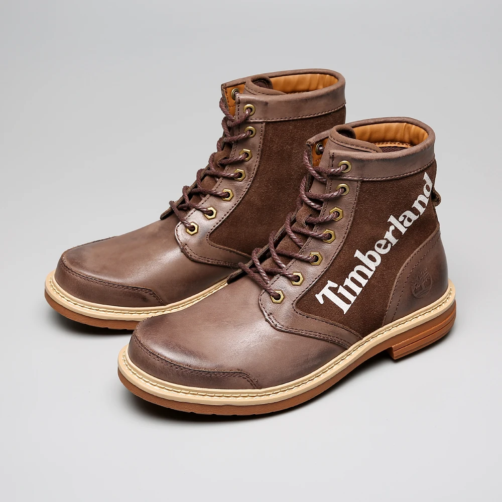 timberland Водонепроницаемая Классическая Вощеная Кожа Мужская Уличная премиум-обувь, мужская повседневная обувь из натуральной кожи