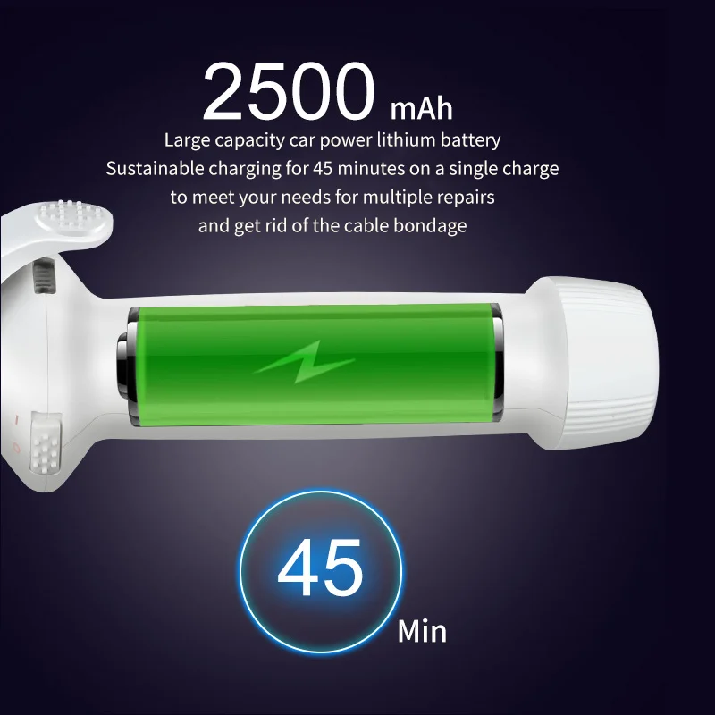 2500 мАч, зарядка через usb, Керамическая электрическая профессиональная керамическая плойка для завивки волос, ролик для завивки волос, палочка, Вэйвер, стильный салонный инструмент