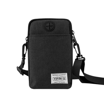 

YIPINU multifunctional waterproof outdoor phone bag Anti-theft Security sport mini bag Wallet ID Holder Passport Holder Neck Bag