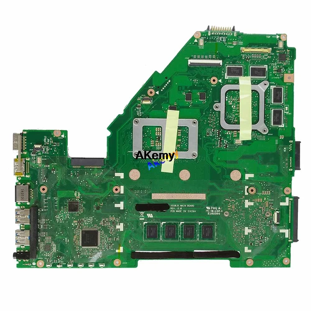 AK X551MA материнская плата для ноутбука ASUS X551MA X551M X551 F551MA D550M Тесты Оригинал материнская плата N3520/3530 4-Core Процессор