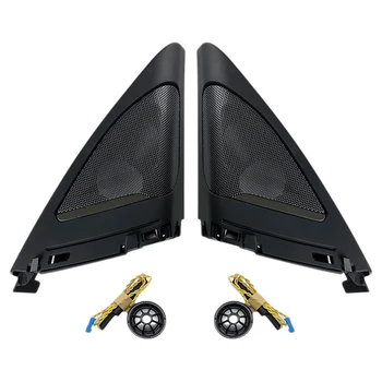 

Car Side Door Tweeters and Tweeters Frame Covers for BMW F30 F31 F35 3GT F34 o Trumpet Head Door Treble Speakers