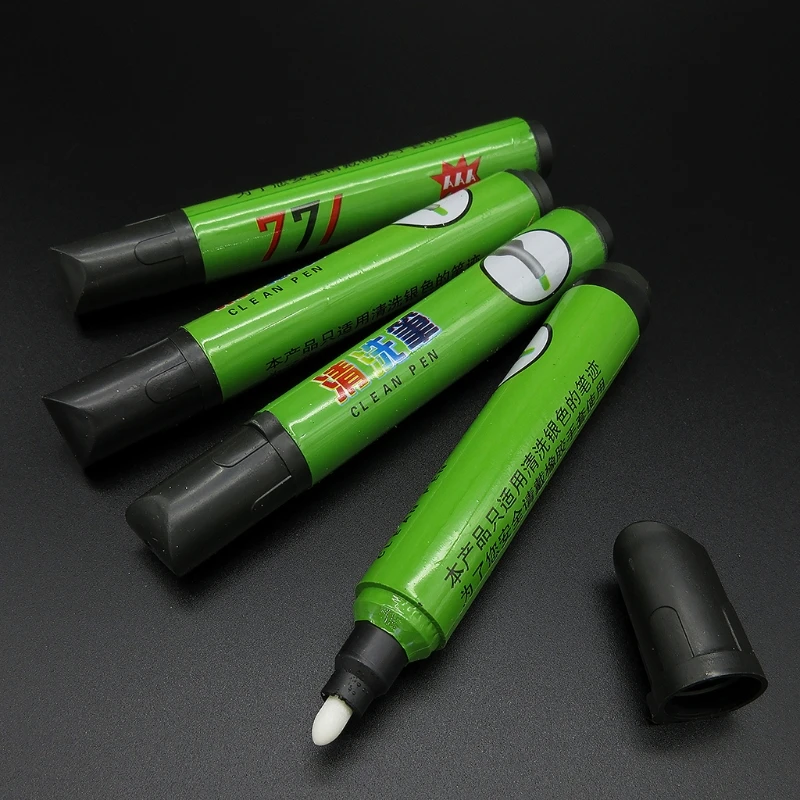 Multifunction pen 10x Big Capacity Leather Craft Cleaning Pen Silver Line Painting Mercury Refill