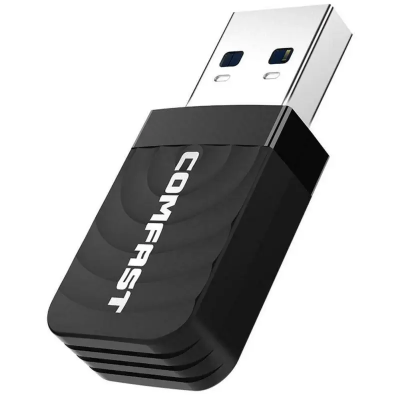 COMFAST CF-812AC Mini USB 3,0 Беспроводная сетевая карта 1300 Мбит/с Ethernet WiFi ключ адаптер приемник 802,11 B/g/n 5,8/2,4 ГГц двойной