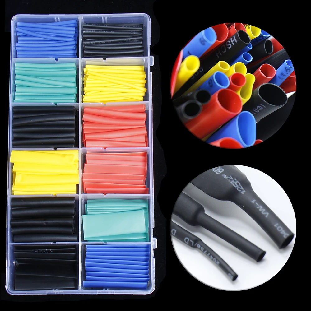 Gaine Thermorétractable Orange 5mm X 1M - Tube Isolation Électrique 2:1 | Pour Câbles Et Soudures Film Thermorétractable