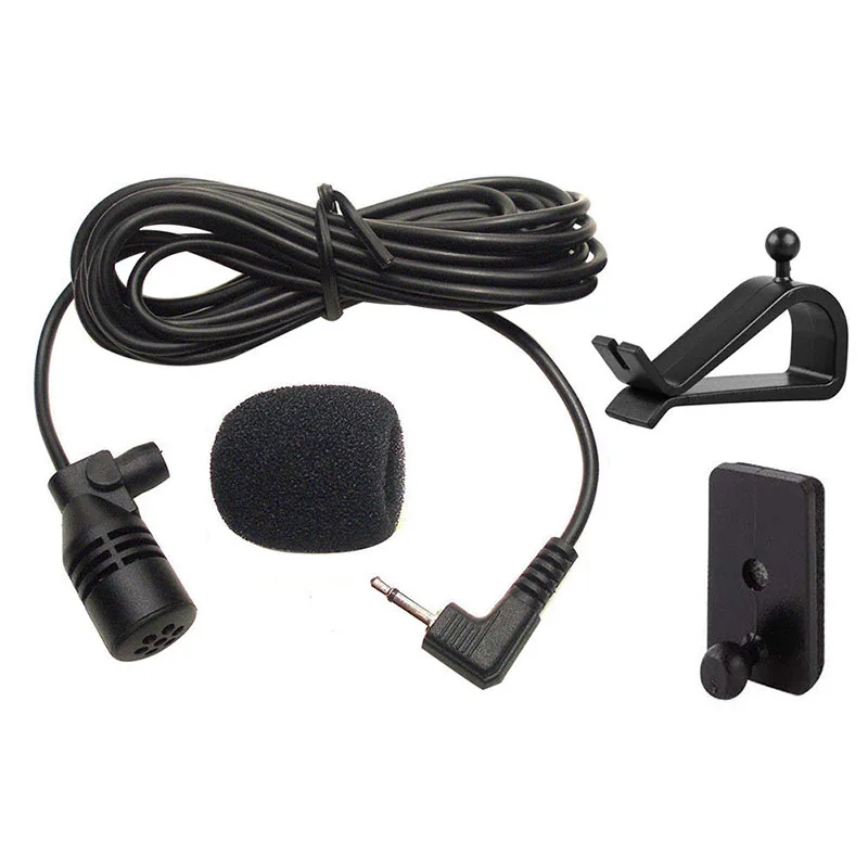 

9.8 Inch Bluetooth External Microphone With 2.5mm Connector Plug For Car Pioneer Stereos Radio Receiver Car Accessory