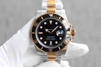 

new Luxury Watch black GMT RLX men Watch Waterproof Automatic Mechanical Watch Stainless Steel Automatic Wristwatch
