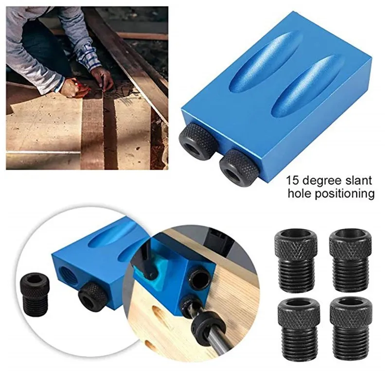 Pocket-Hole-Jig-Replaceable-6-8-10mm-Drill-Guide-Magnetic-Back-Dowel-Jig-Kit-Wood-Drill (4)