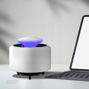 

USB Home Mosquito Killer Lamp Indoor Electronic Mosquito Repellent Killer Anti Insect Killer Bug Zapper Trap UV Light Lamp