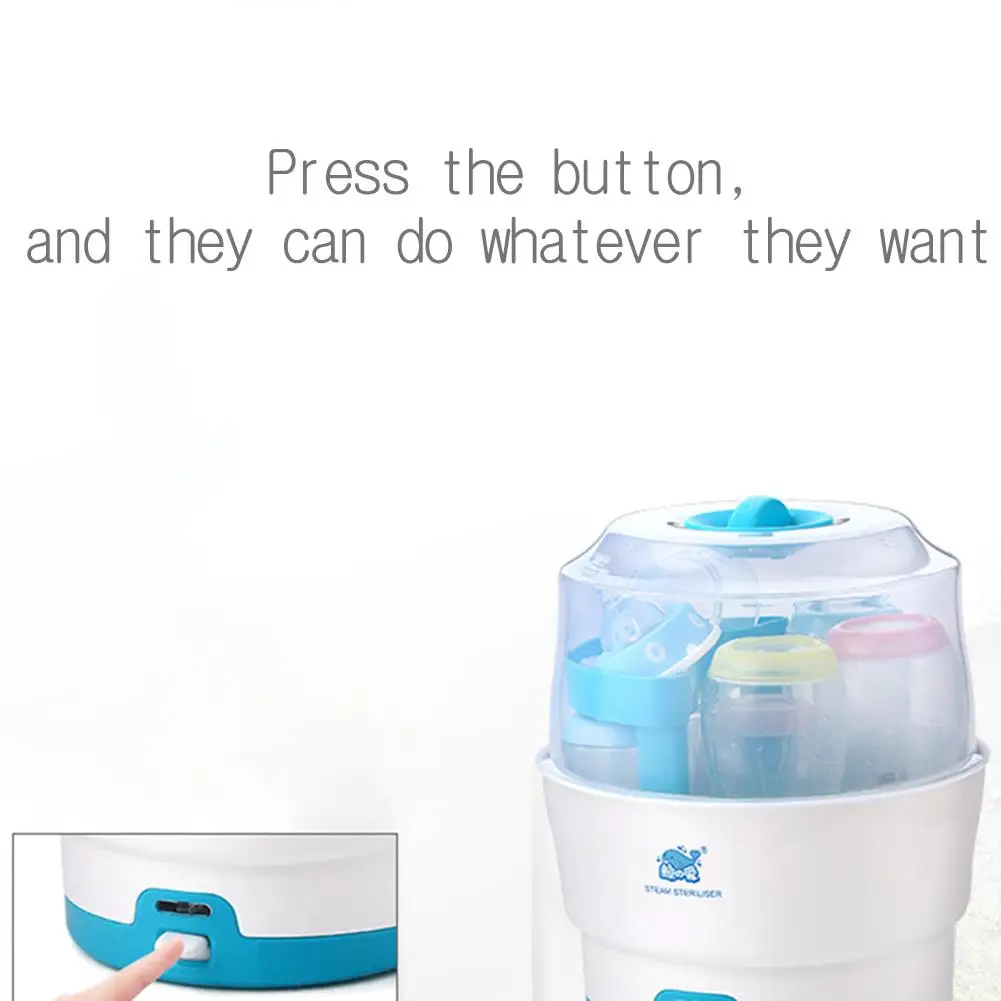 Baby Bottle Sterilizer Large Capacity Disinfection Cabinet Intelligent Anti Dry Steam Sterilizer Baby Bottle Sterilizer Large Capacity Disinfection Cabinet Intelligent Anti Dry Steam Sterilizer