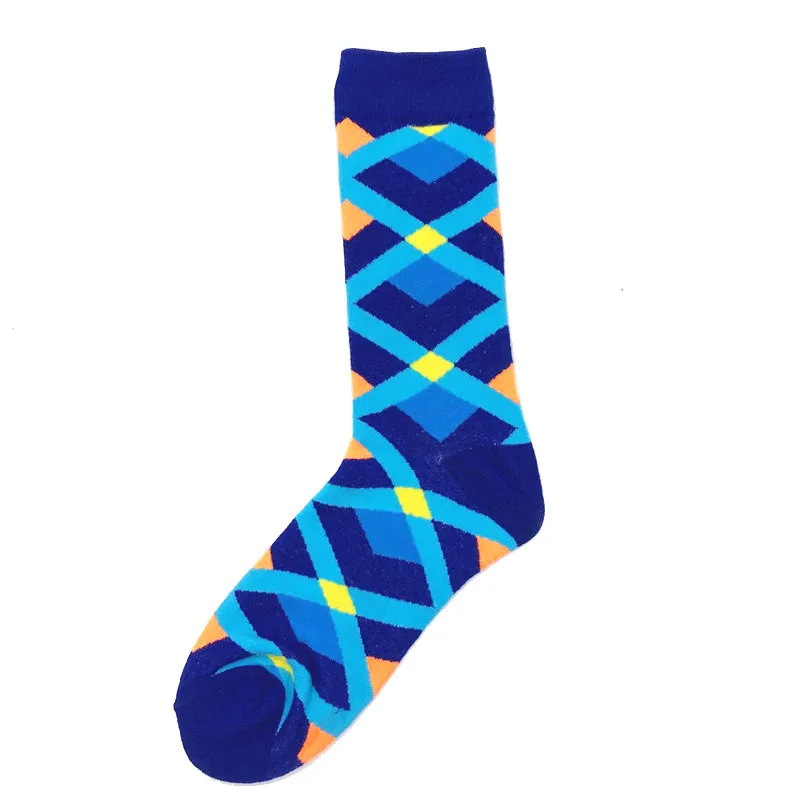 Novelty-Happy-Funny-Men-Graphic-Socks-Combed-Cotton-Beer-Shark-Cock-Alien-Head-Dog-Fish-Penguin(16)