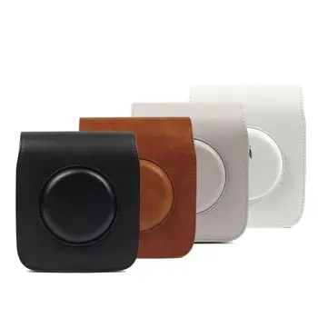 

Vintage PU Leather Camera Bag Protective Carrying Case Cover Pouch with Shoulder Strap for SQUARE SQ 20/SQ10 Camera Accessories