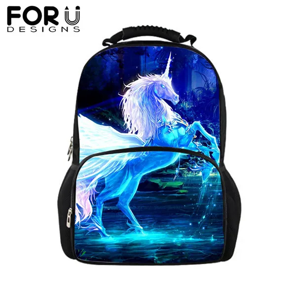 FORUDESIGNS/Школьный рюкзак с 3d принтом для студентов, Модный Большой Вместительный школьный ранец для мужчин или женщин, повседневный ранец - Цвет: CDGX1132A