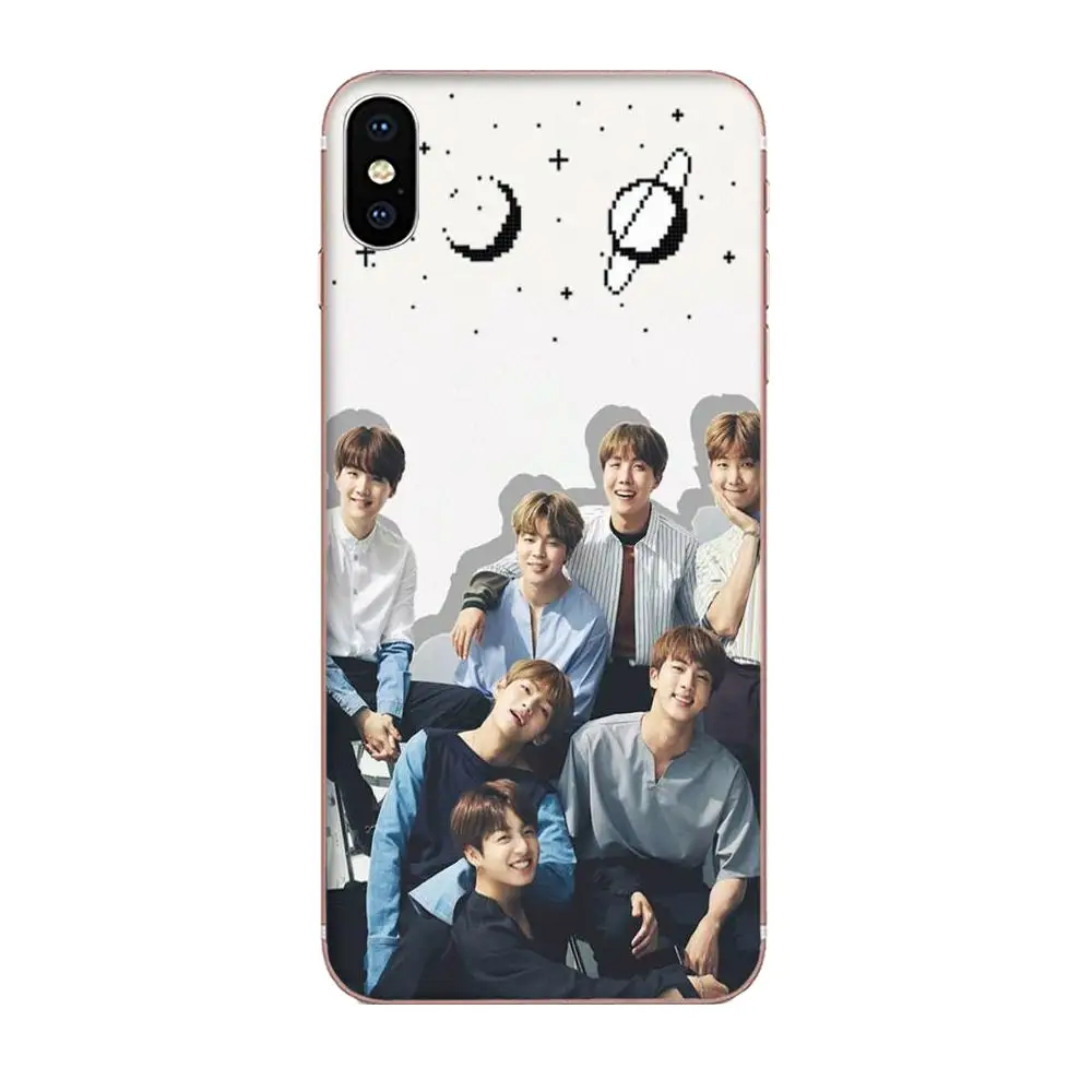 as picture Мягкий чехол для Apple iPhone 4 4S 5 5C 5S SE 6 6S 7 8 11 Plus Pro X XS Max XR корейские мальчики любят себя - Цвет: as picture