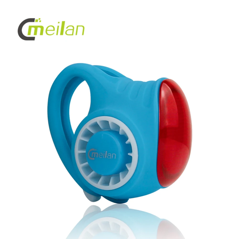 

MEILAN Bike Bicycle Wireless Control Bell Anti-theft Alarm USB Rechargeable IPX6 Waterproof Bicycle COB Cycling Light