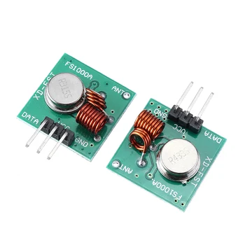

LEORY 1PC 315MHz/433MHz Transmitter Module Wireless Transmitter Module Regeneration board Circuits