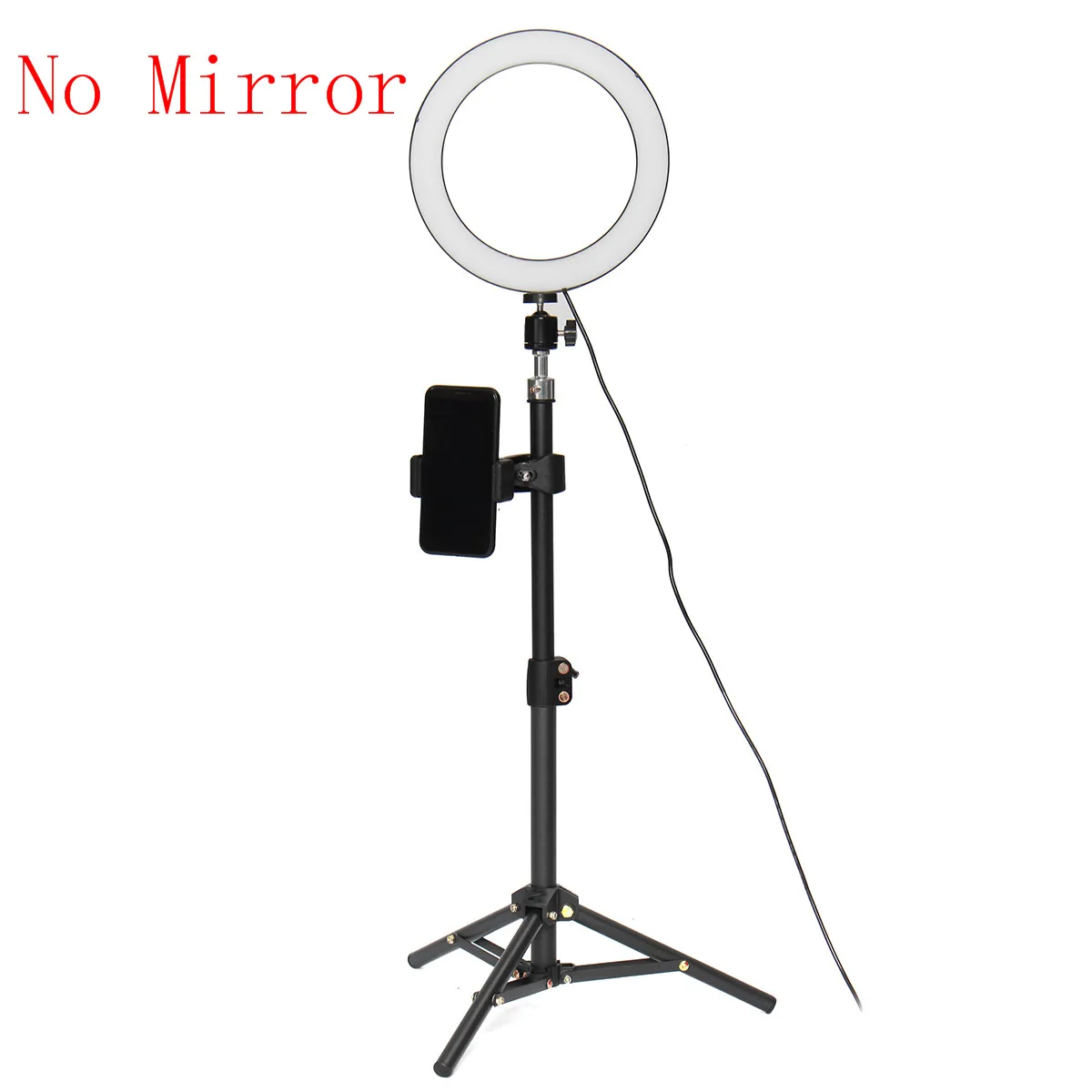 Freya Ring Light 2800-6500K bluetooth фотография с регулируемой яркостью светодиодный селфи Фотостудия Свет USB макияж кольцо огни многофункциональные - Цвет: Белый