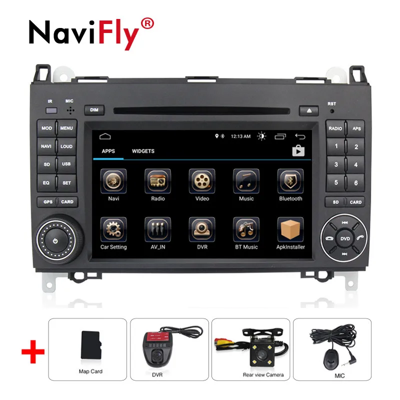 2 Din Android9 автомобильное радио для машины DVD gps головное устройство Mercedes Benz B200 B Class