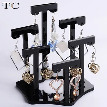 

Acrylic One Piece Earrings and Studs Display Frame Quincunx Earrings and Ear Lines Three-dimensional Display Props