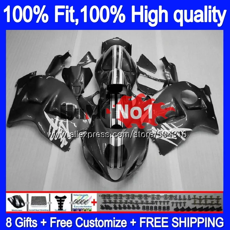 Инъекции для SUZUKI Hayabusa GSXR 1300 2008 2009 10 11 12 серебристо-серый 29MC. 294 GSXR-1300 GSXR1300 08 09 2010 2011 2012 обтекатель