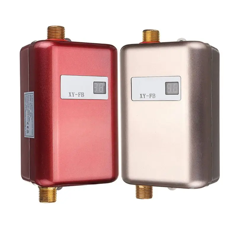 XY FB, мини Tankless LCD цифровой водонагреватель мгновенный горячий кран кухонный нагревательный термостат Интеллектуальный энергосберегающий водонепроницаемый|Электрические водонагреватели| | АлиЭкспресс