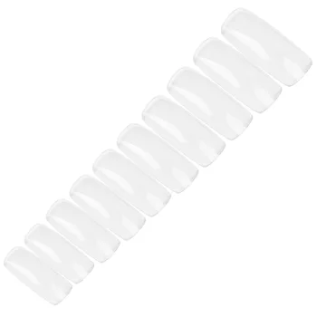 

600 Pcs False Nails Clear Nail Tips French Nail Tips (No self-adhesive)