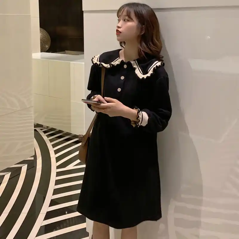 one piece peter pan collar