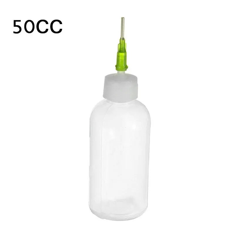 Rosin Flux Bottle 50 мл канифоль бутылка для флюса наконечник с иглой для бутылки пустая жидкая бутылка для флюса для паяльная канифоль флюс дозатор пасты с иглой - Цвет: Rosin Flux Bottle