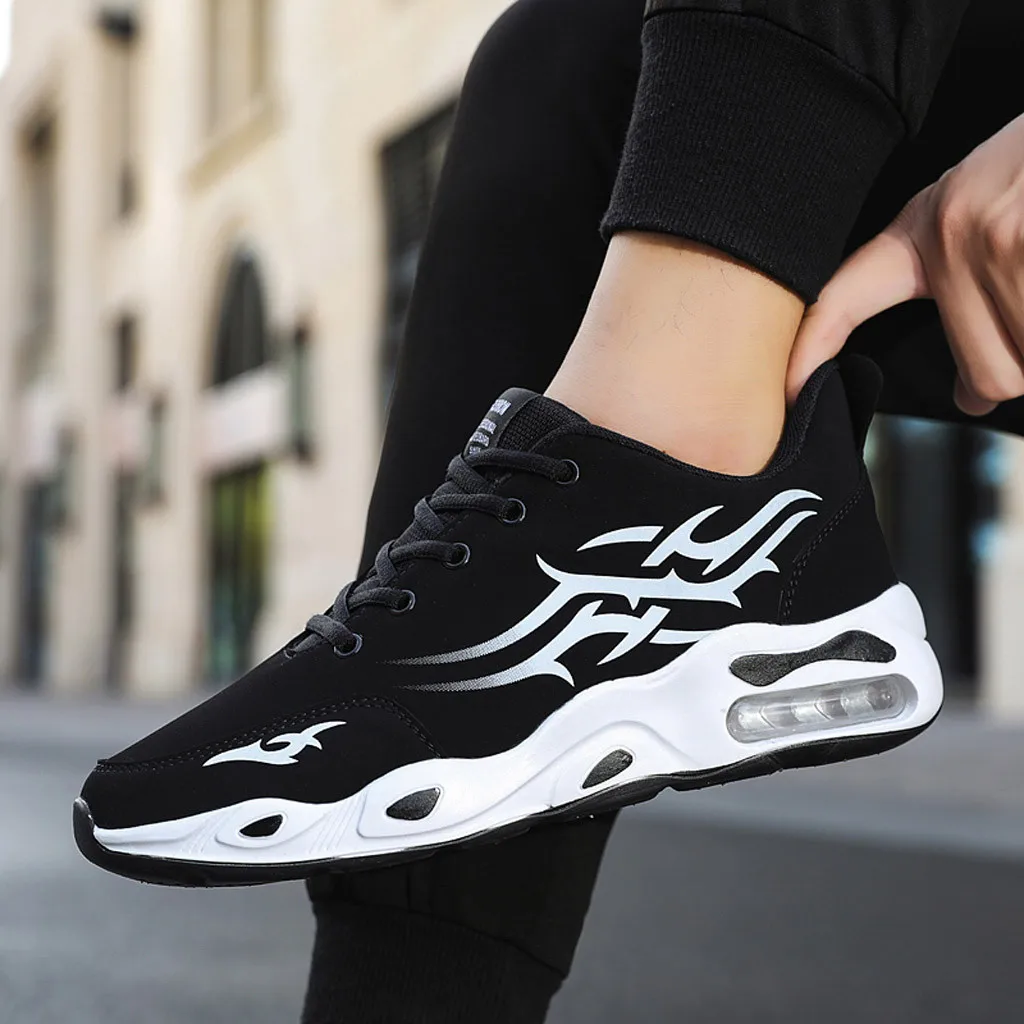 Thick Sole Bottom Lightweight Men's Wear-Resistant Non-Slip Outdoor Male Running Sneakers Basketball Shoes zapatillas hombre