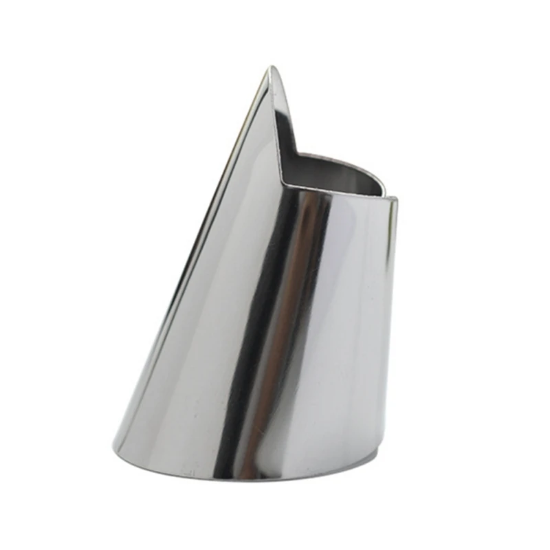 As the picture show 5pcs Kitchen Protection Steel Stainless Protection Sheller Walnuts Peanut Finger Cutting Protectors Peeling Vegetable - Цвет: As the picture show