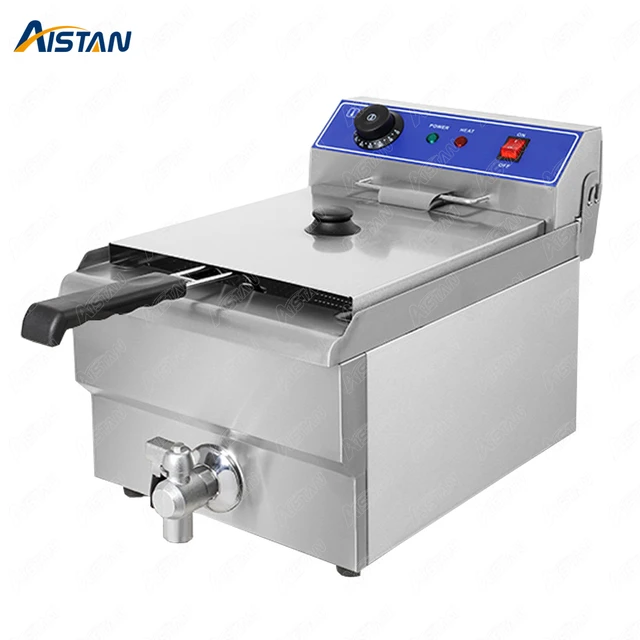 5000W 12L/20L Commercial Electric Deep Fryer Dual 6L/10L Baskets French Fry  Stainless Steel Fryers Commercial Chips Machine - AliExpress