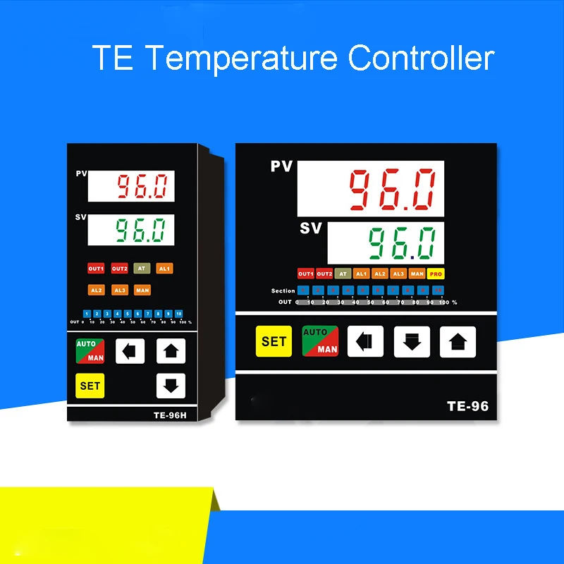TE96-03010000 Factory Direct PID Intelligent Mechanical Temperature Controller Programming PID Temperature Controller New TE96-03010000 Factory Direct PID Intelligent Mechanical Temperature Controller Programming PID Temperature Controller New