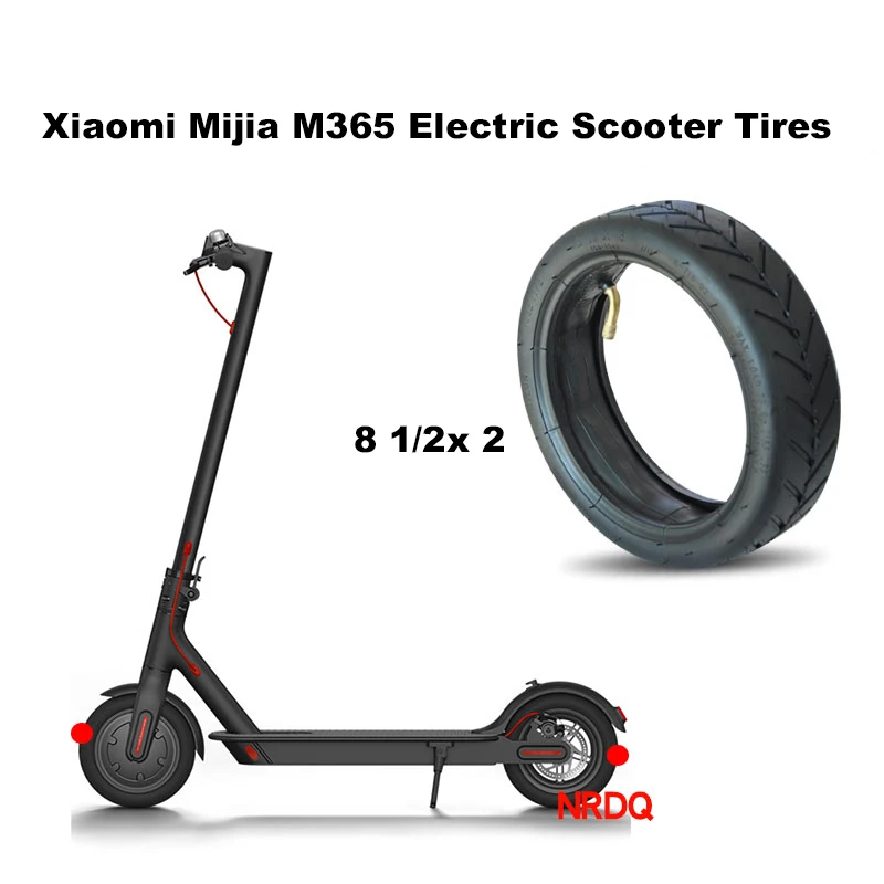 Xiaomi Mijia M365 скутер твердых шин скейтборд шины колеса 8 1/2X2 для Xiaomi Электрический скейтборд избежать пневматические шины обновления