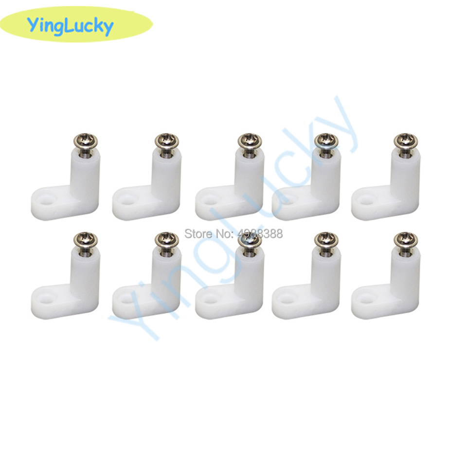 100pcs/Lot USB encoder  Board Accessories L-Type PCB Mounting Feet With Screws For DIY Arcade Kit JAMMA MAME Game Board