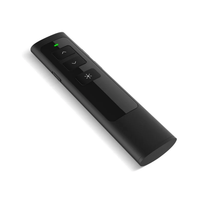 Черный Универсальный 2,4 ГГц беспроводной Презентер ручки USB Recha карта памяти - Цвет: Черный