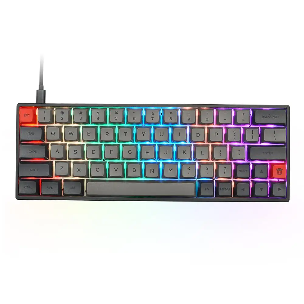 Четырёхъядерный 64 разрядный процессор ключевых RGB подсветкой Механическая