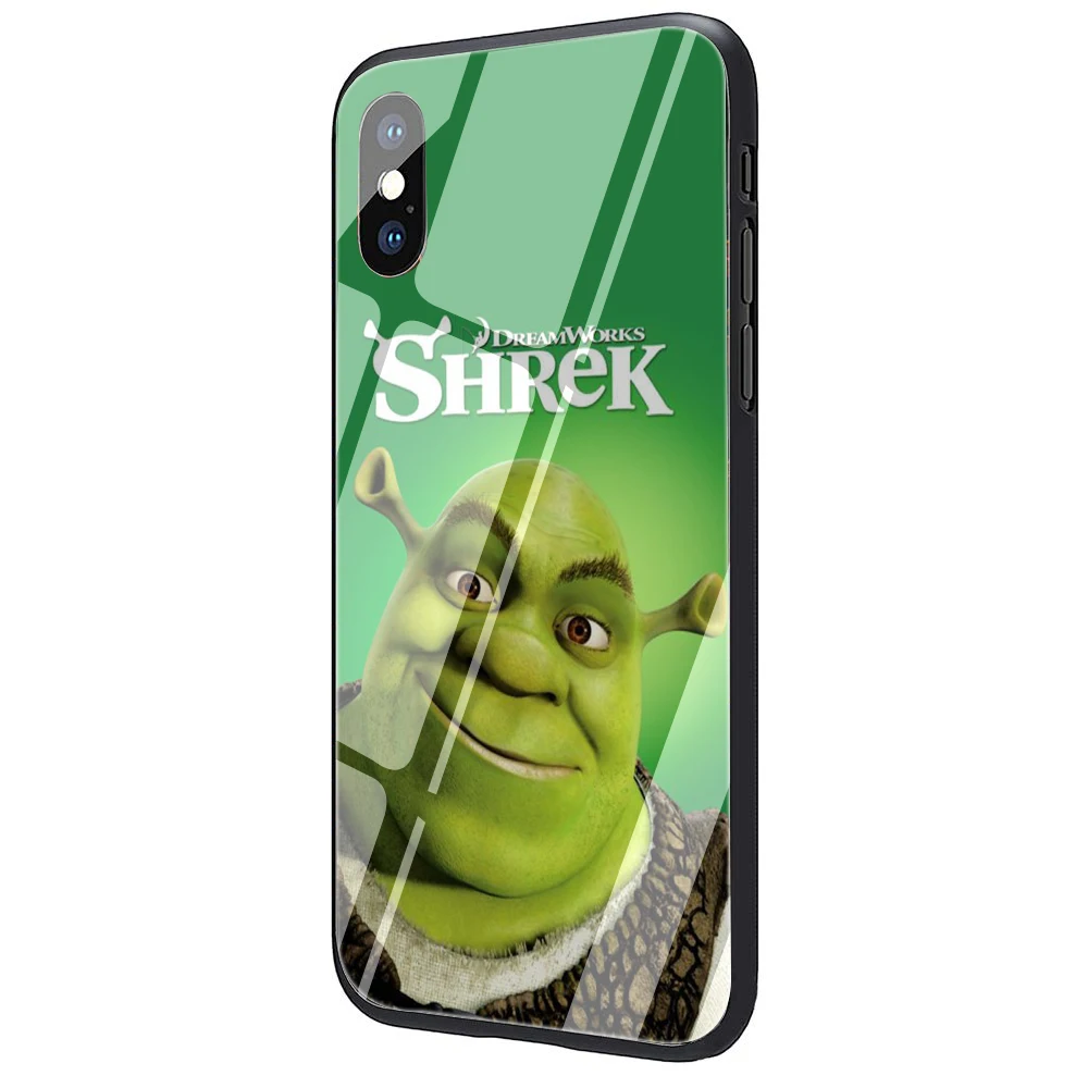Чехол Shrek the Third из закаленного стекла для iPhone 5 5S 6 6s Plus 7 8 Plus X XR XS 11 Pro Max - Цвет: G6