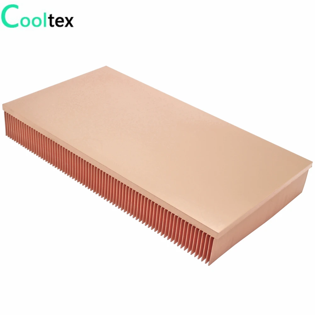 (High power) Pure Copper Heatsink 150x80x20mm