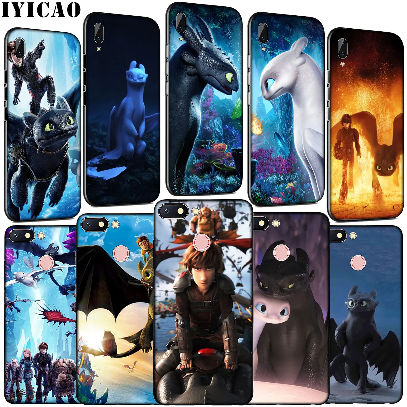 Anime How to Train Your Dragon Soft Silicone Phone Case for Xiaomi Redmi Note 8 8T 8A 7 7A 6 6A 5 5A K30 K20 Pro GO S2 Cover |
